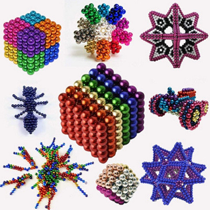 Créez des œuvres d'art uniques - Billes magnétiques