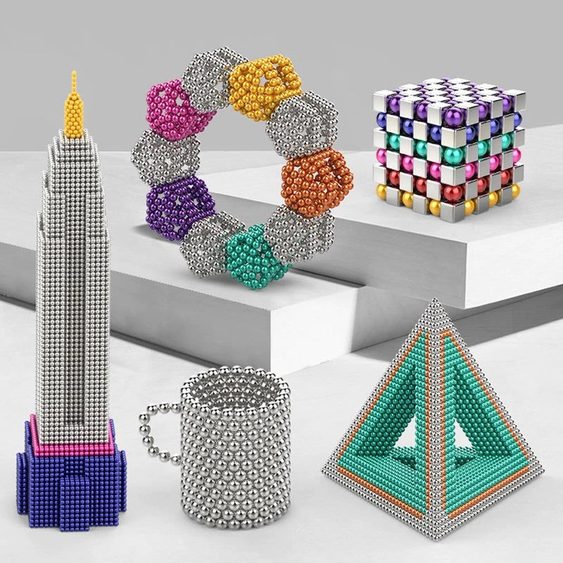 Créez des œuvres d'art uniques - Billes magnétiques