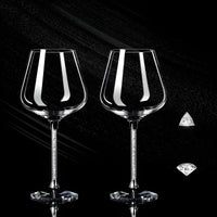 Ensemble de 2 verres en cristal – Verres à vin élégants | Grands et luxueux pour fêtes et événements