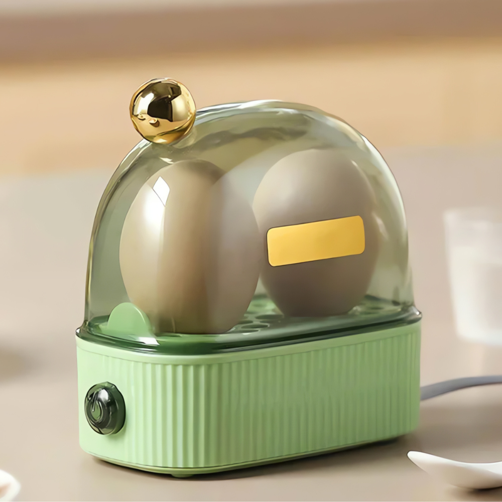 Cuiseur à œufs électrique compact pour 2 œufs