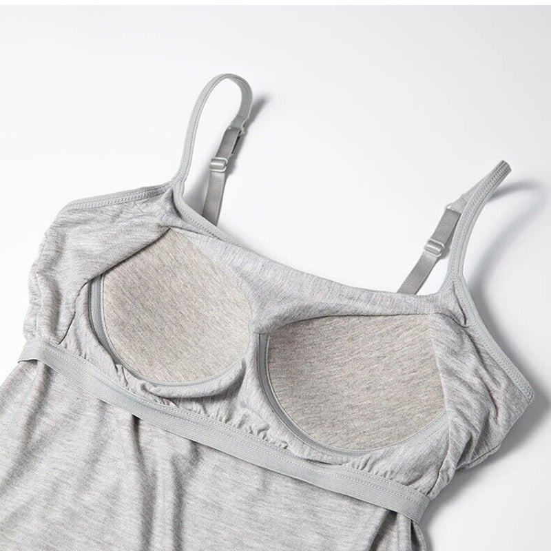 Débardeur femme avec soutien-gorge intégré