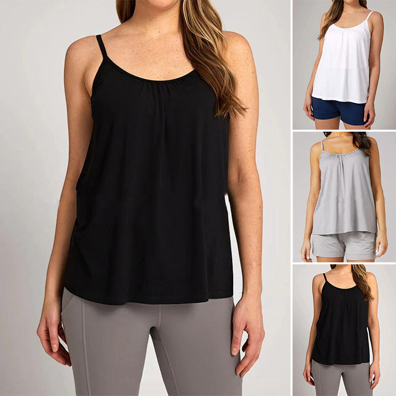 Débardeur femme avec soutien-gorge intégré