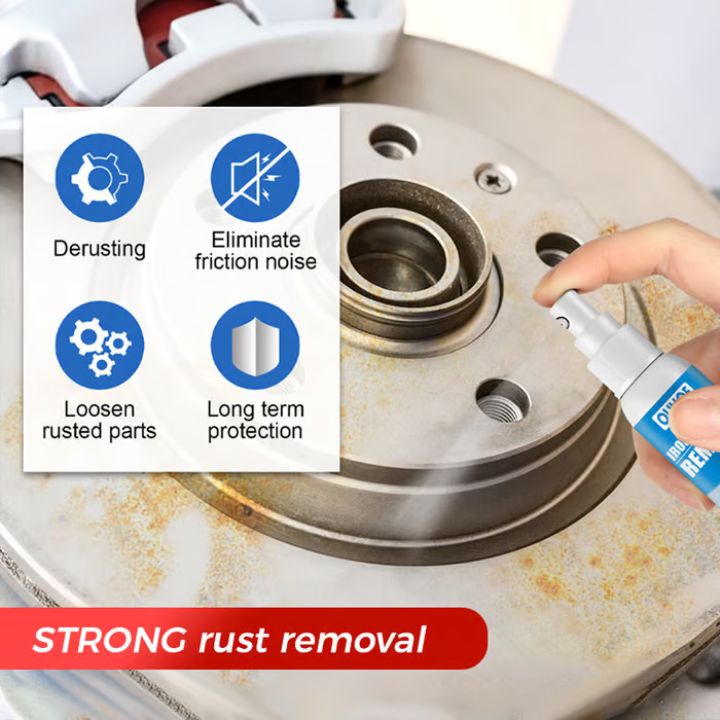 Décapant rouille efficace métal et chrome action rapide 100 ml
