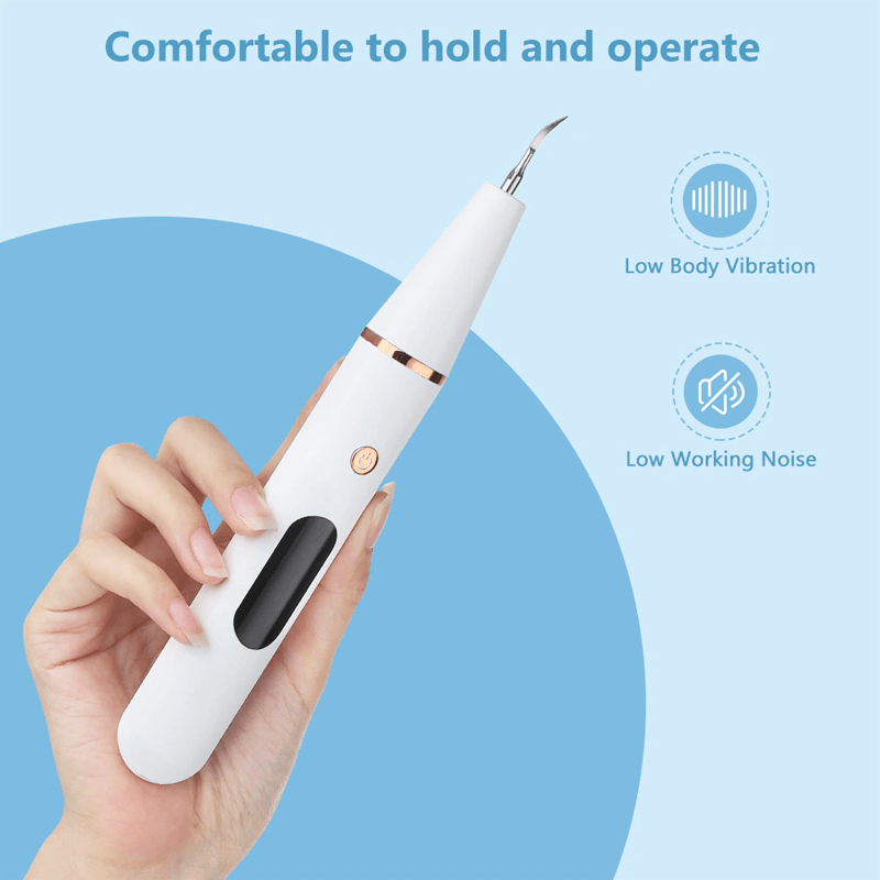 Détartrant et nettoyeur à ultrasons électrique pour dents