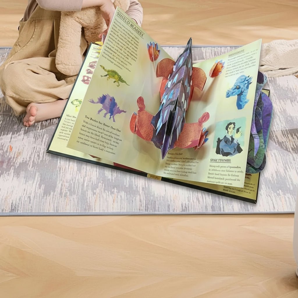 DINOCRAFT – 3D Dinosaur Pop-Up Book with Precise Scientific Insights