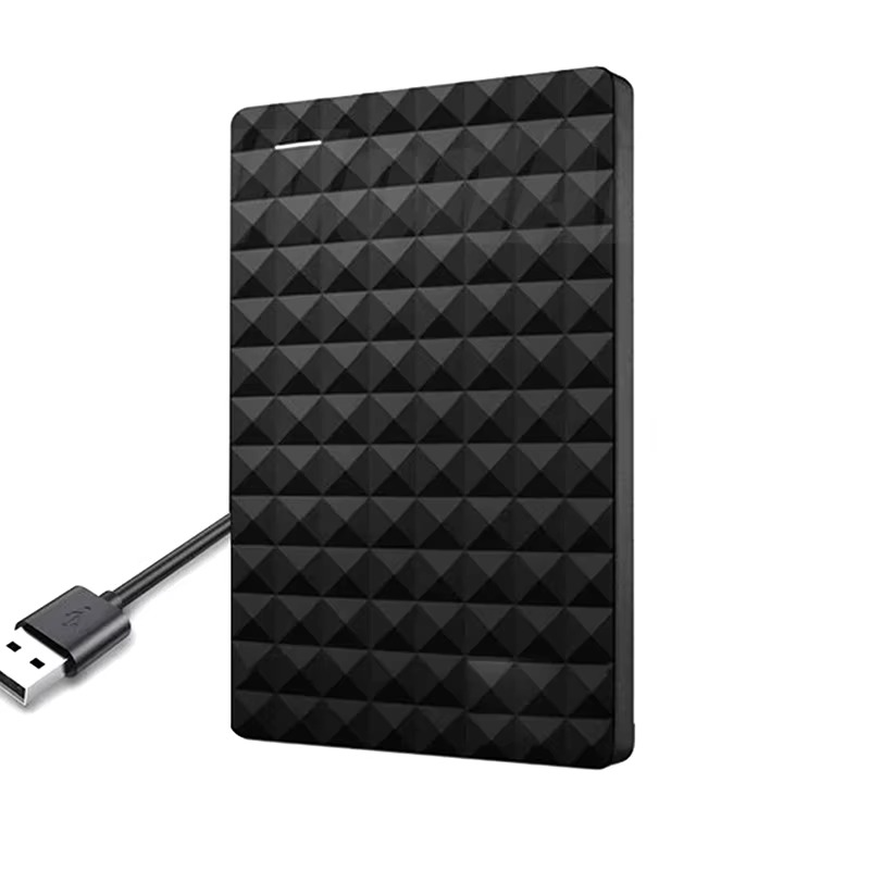Disque dur externe 8 To USB 3.0 – Solution de stockage portable – Design noir compact avec fonctionnalité Plug-and-Play