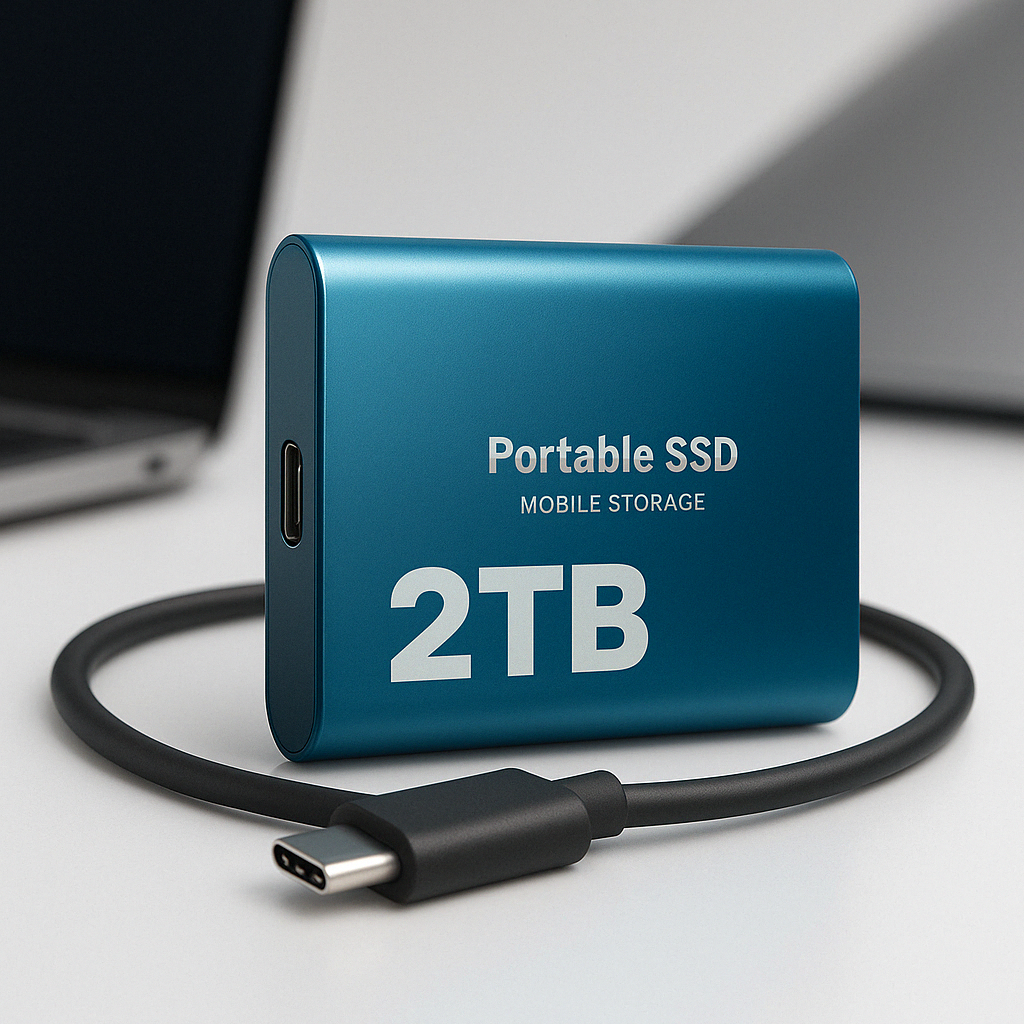 Disque SSD portable compact, stockage haute vitesse