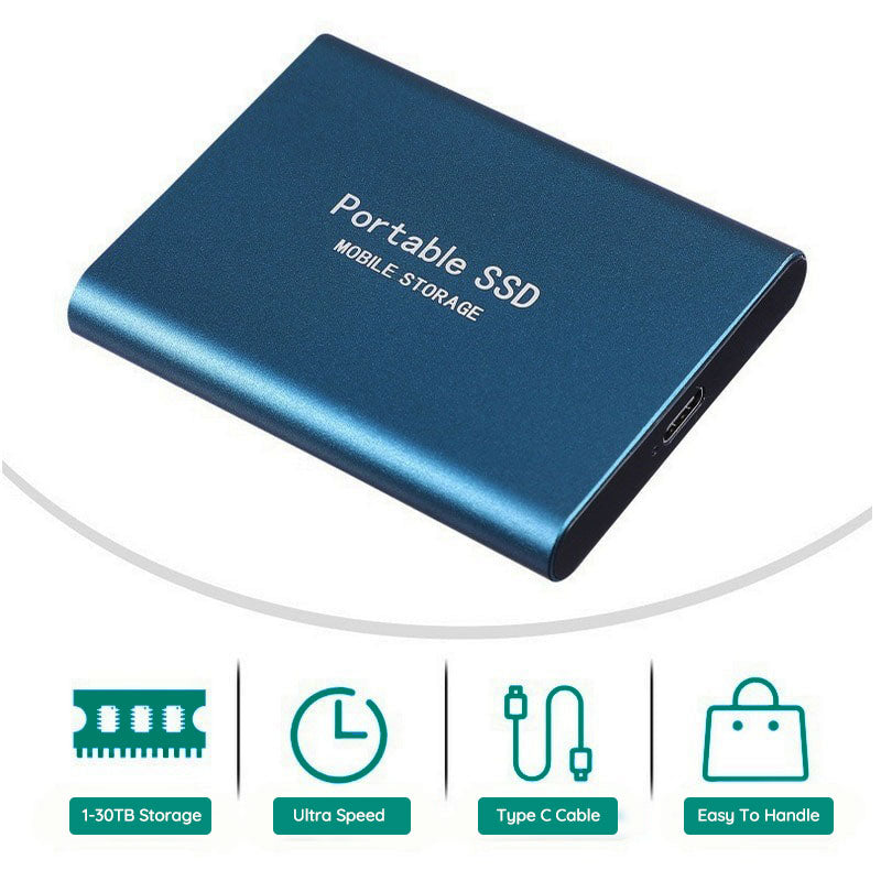 Disque SSD portable ultra-rapide, stockage fiable et compact