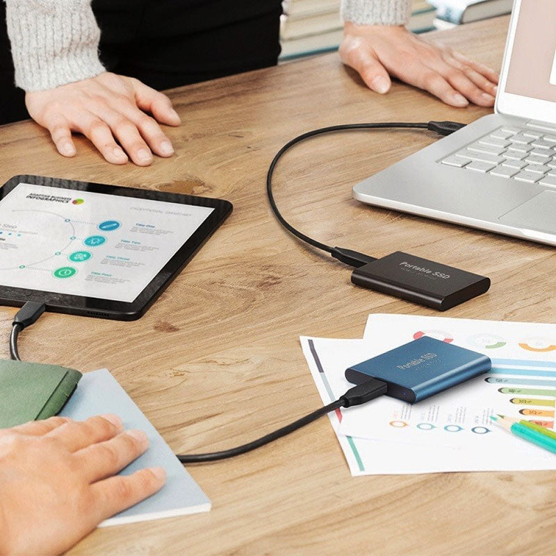 Disque SSD portable ultra-rapide, stockage fiable et compact
