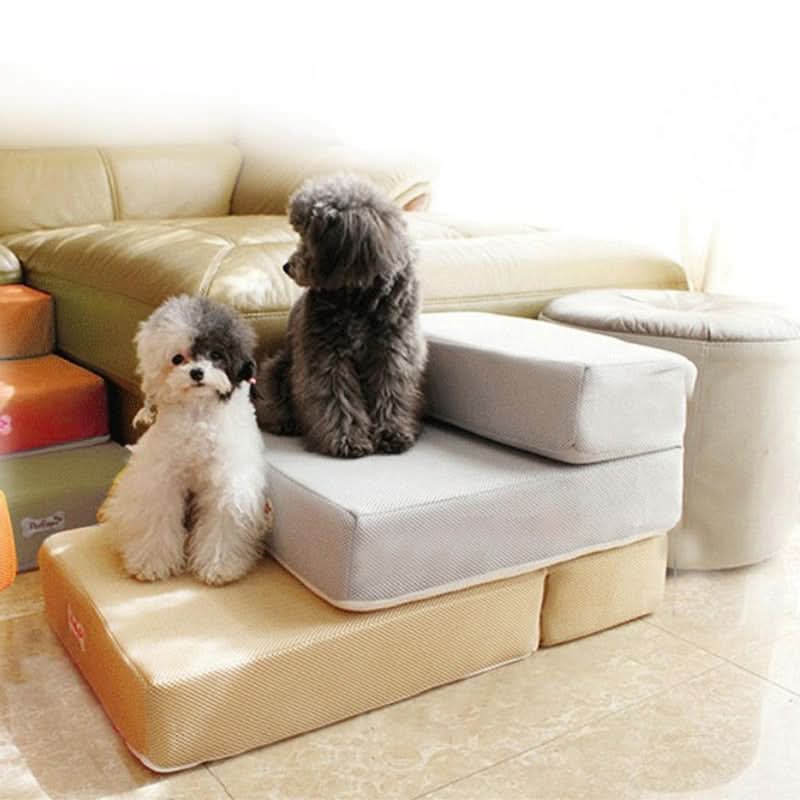 DOGSTEP PRO - Luxury dog steps for safe access to couch & bed