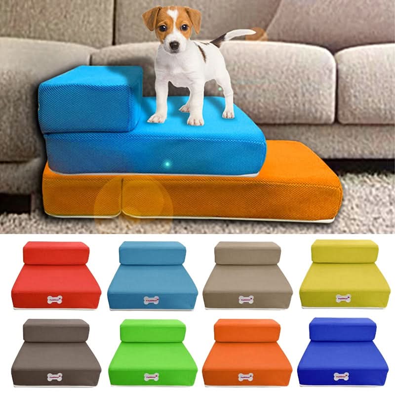 DOGSTEP PRO - Luxury dog steps for safe access to couch & bed