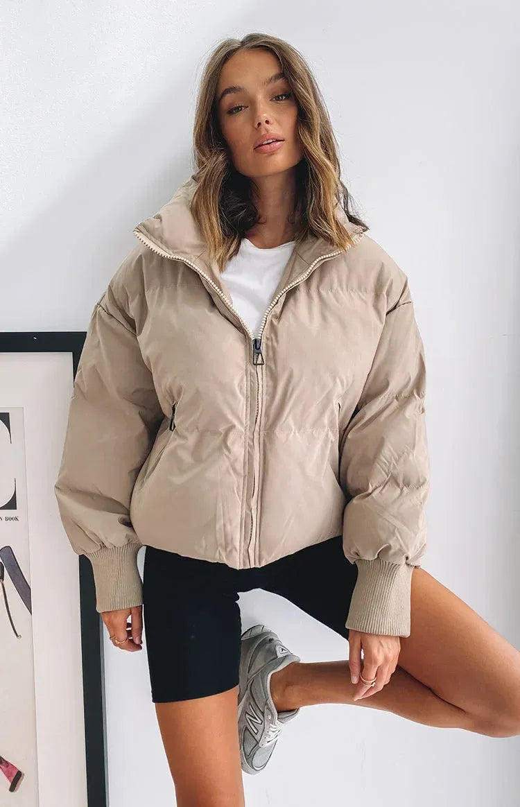 Doudoune matelassée oversize pour femme
