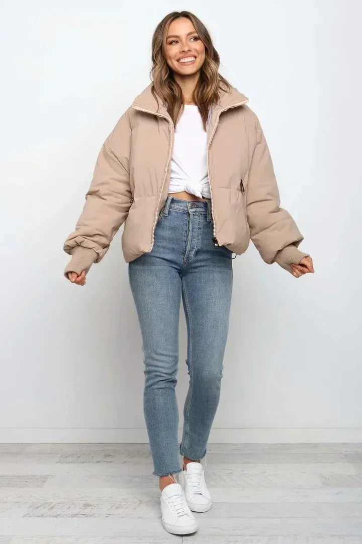 Doudoune matelassée oversize pour femme