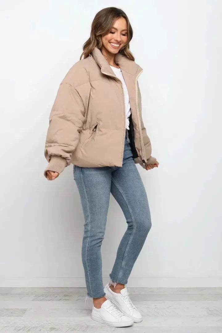 Doudoune matelassée oversize pour femme