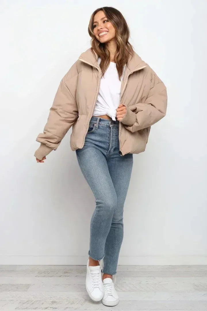 Doudoune matelassée oversize pour femme