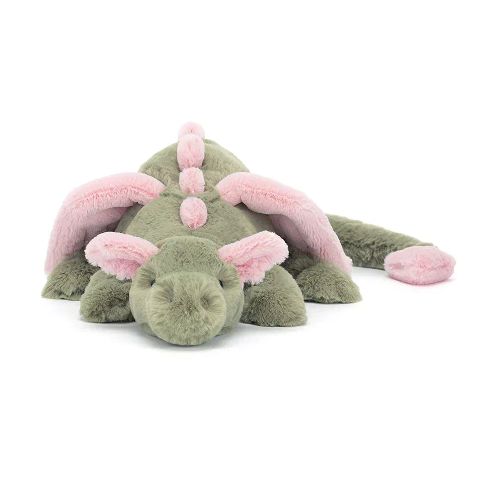 Doux dragon en peluche