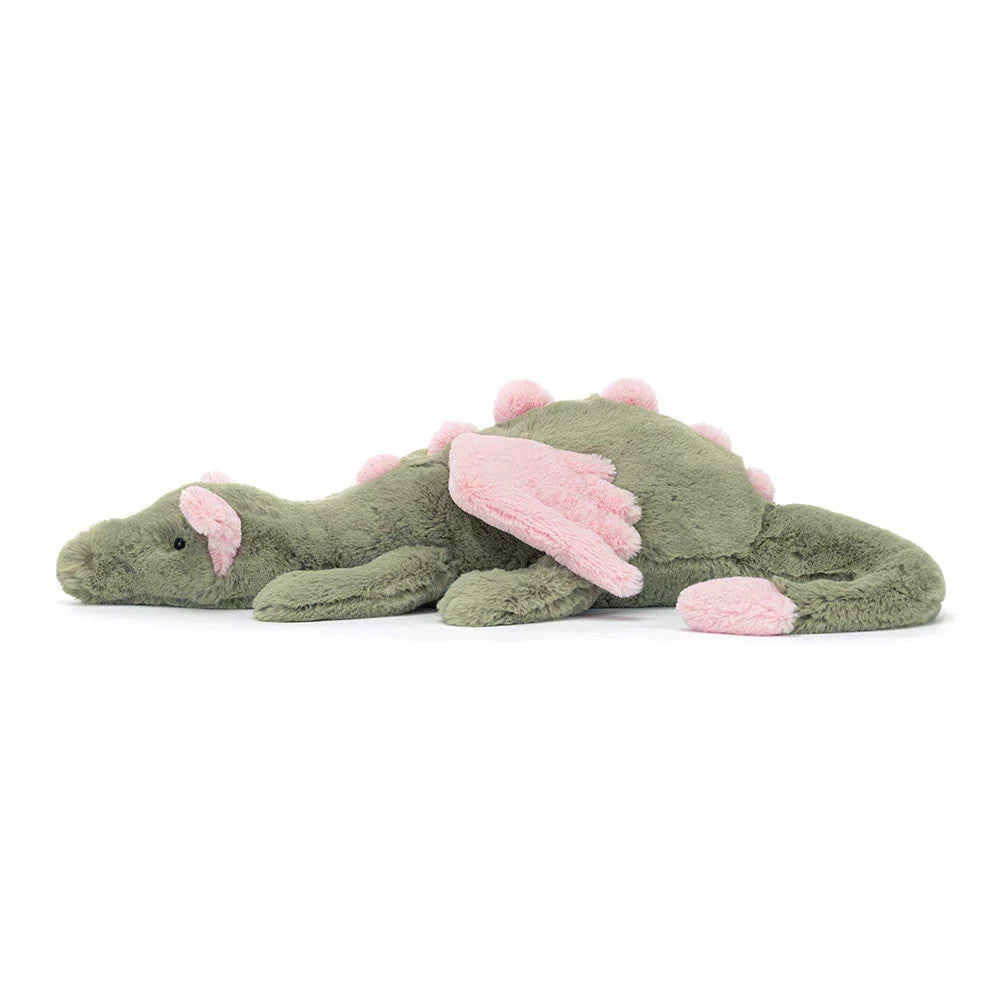 Doux dragon en peluche