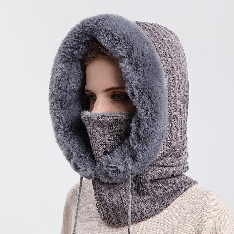 Écharpe, bonnet et capuche 3-en-1