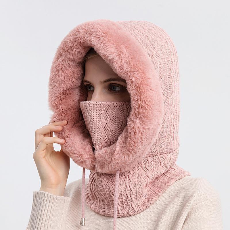 Écharpe, bonnet et capuche 3-en-1