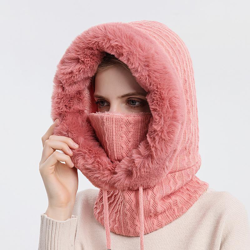 Écharpe, bonnet et capuche 3-en-1