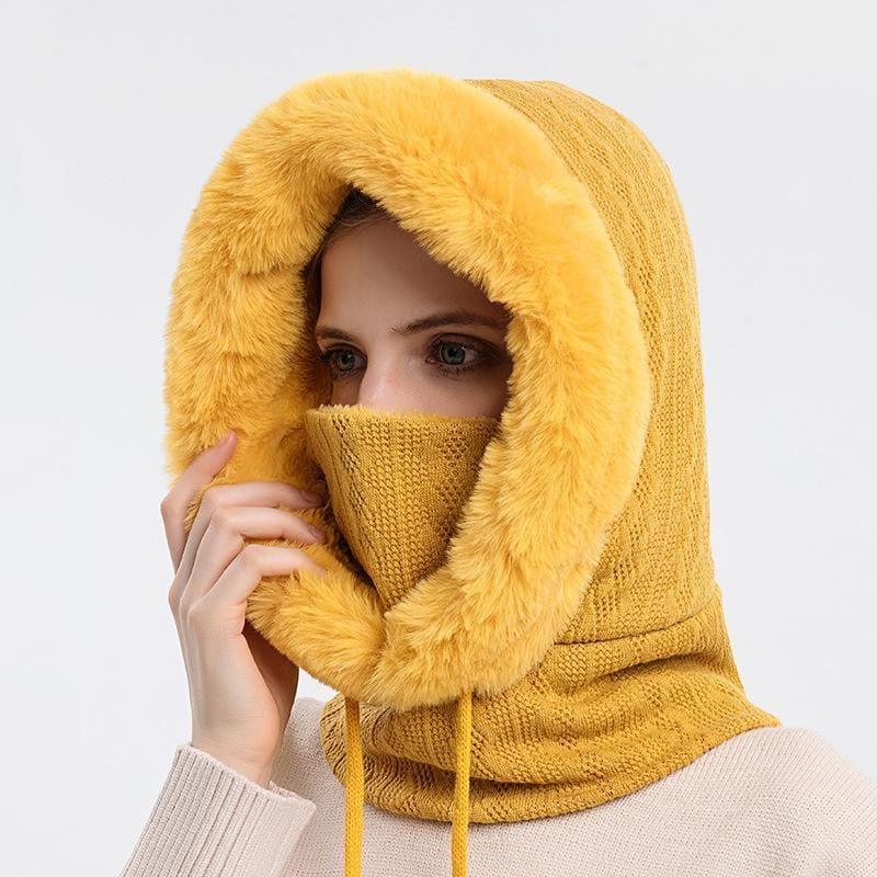 Écharpe, bonnet et capuche 3-en-1
