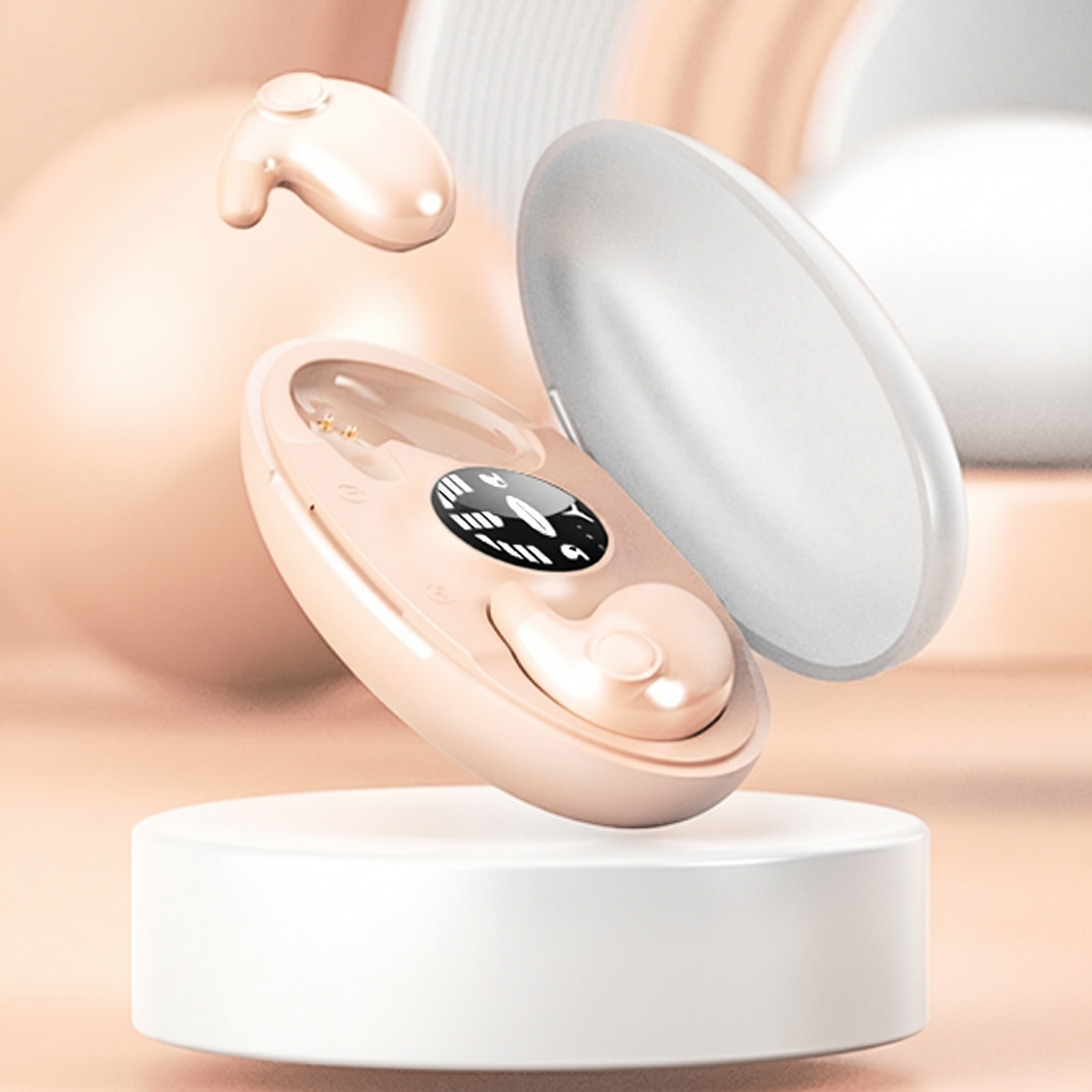 Écouteurs de sommeil à réduction de bruit avec conception étanche | Écouteurs intra-auriculaires légers pour un sommeil paisible