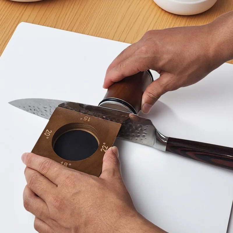 EDGECRAFT – Adjustable Rolling Knife Sharpener with Diamond Grinding Wheel