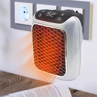 Chauffage d’appoint électrique céramique compact avec minuterie et sécurité