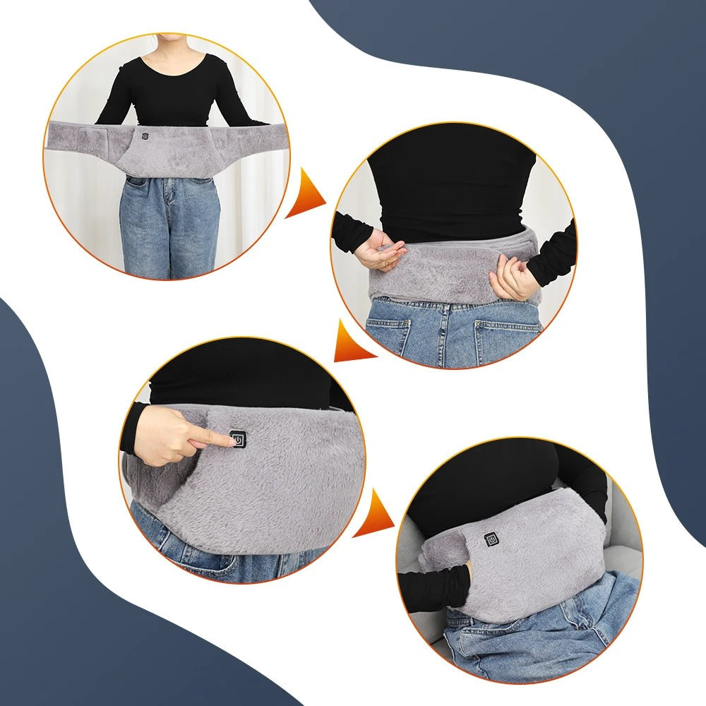Electric Heating Belt with USB and Hand Warmer