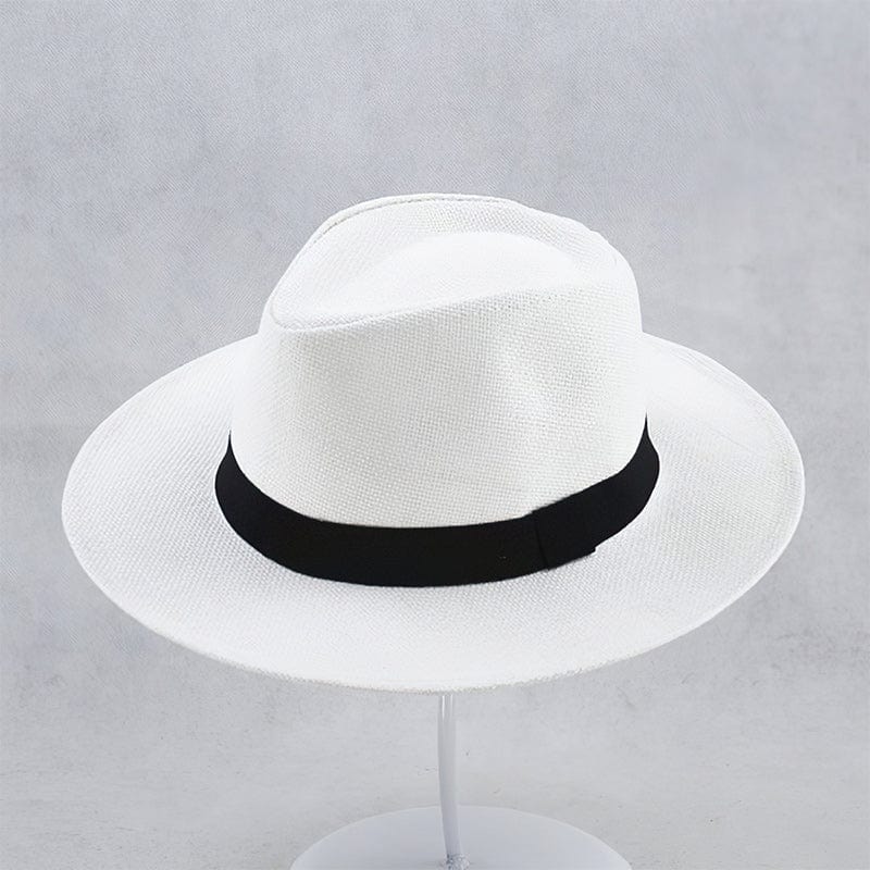 Élégant chapeau Panama classique fait main