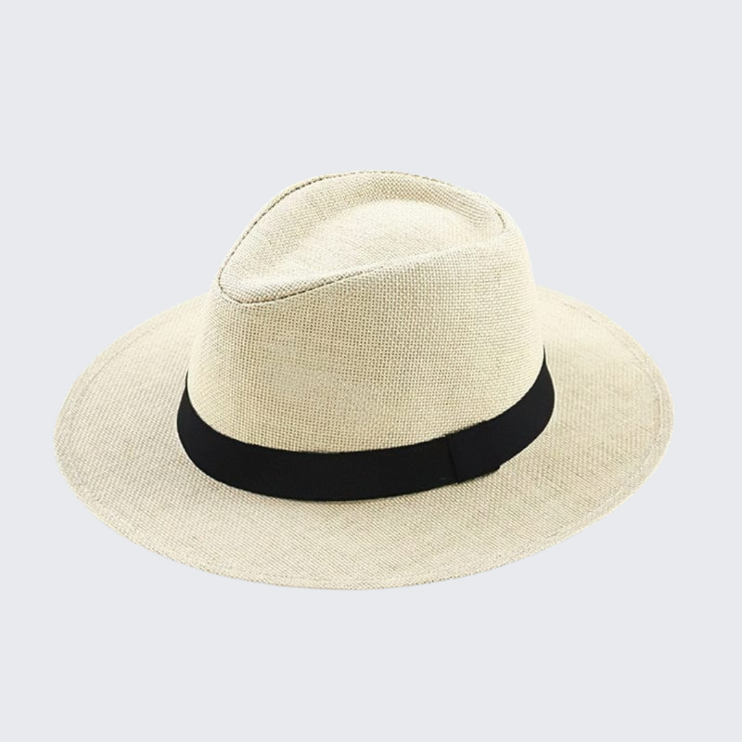 Élégant chapeau Panama classique fait main