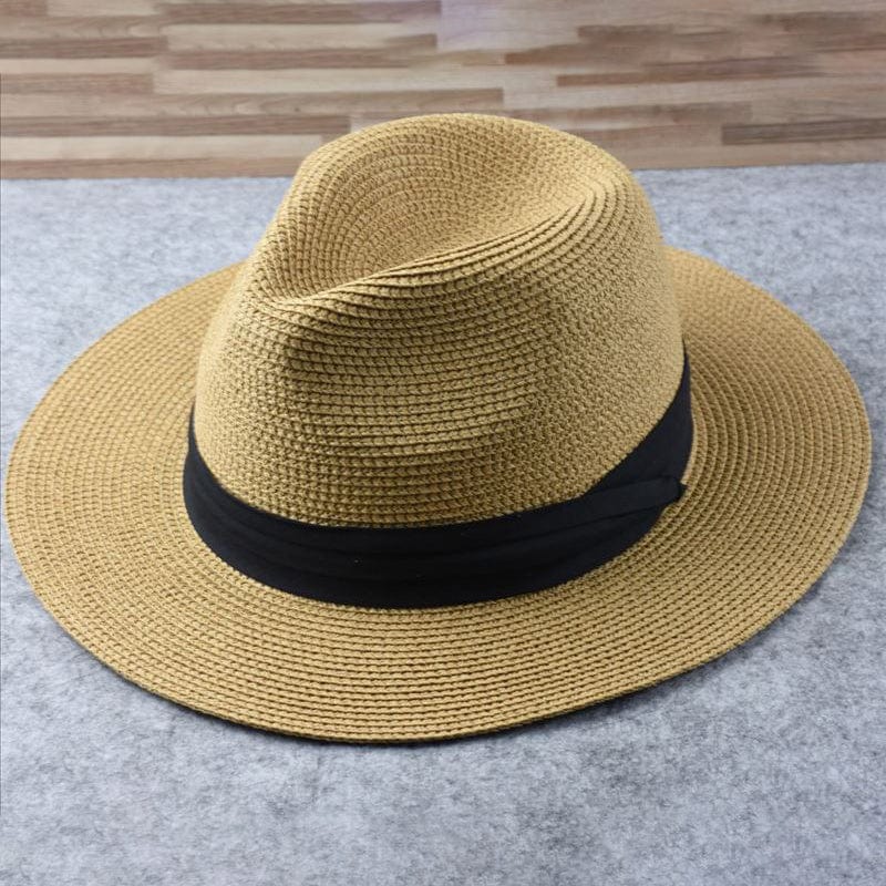 Élégant chapeau Panama classique fait main