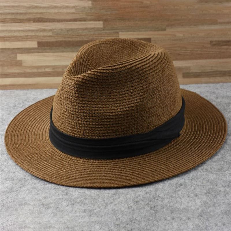 Élégant chapeau Panama classique fait main