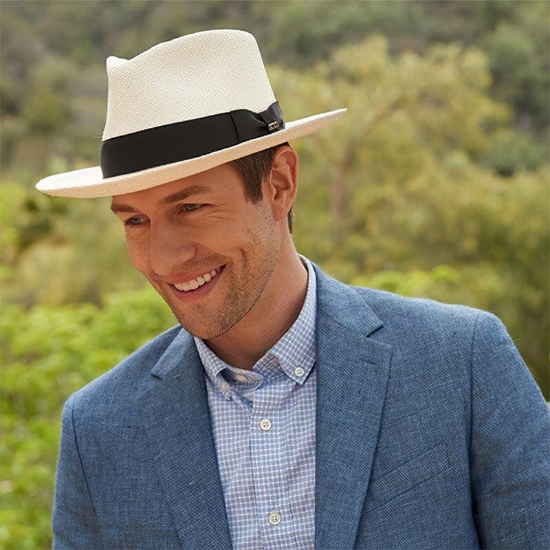 Élégant chapeau Panama classique fait main