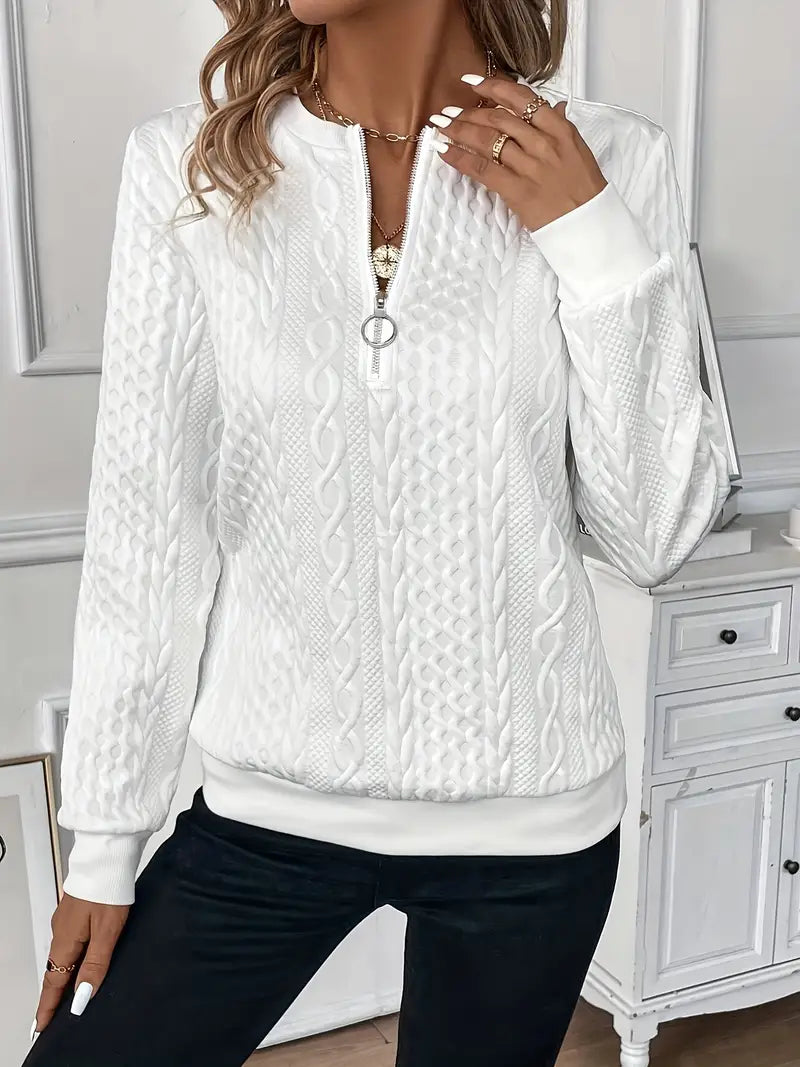 Elegant Knitted Jumper for Autumn