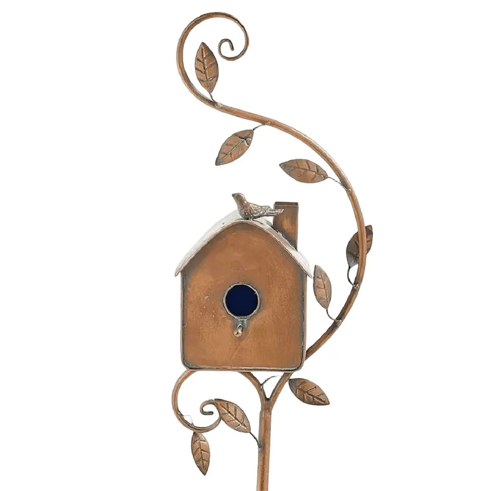 Élégant nichoir sur tige pour jardin et terrasse
