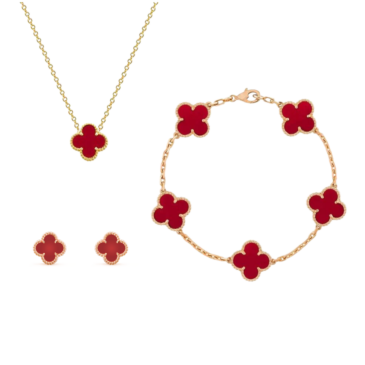 Élégante parure de bijoux