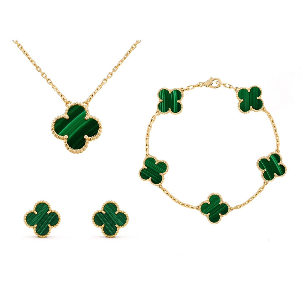 Élégante parure de bijoux