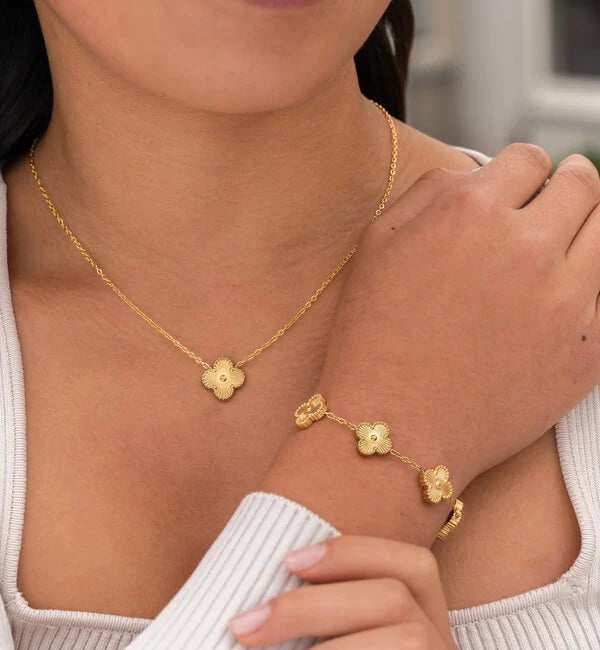 Élégante parure de bijoux