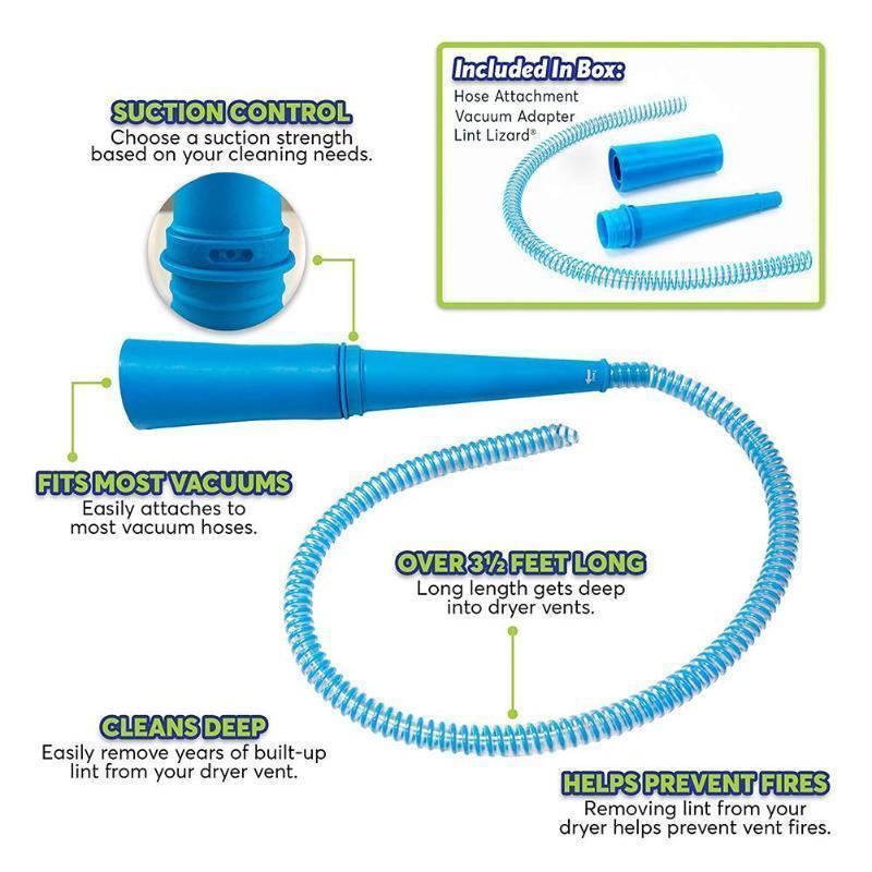 Embout d'aspirateur pour peluches de sèche-linge