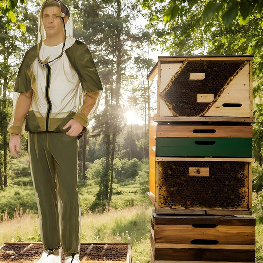 Ensemble anti-moustiques à capuche - protection d'extérieur légère