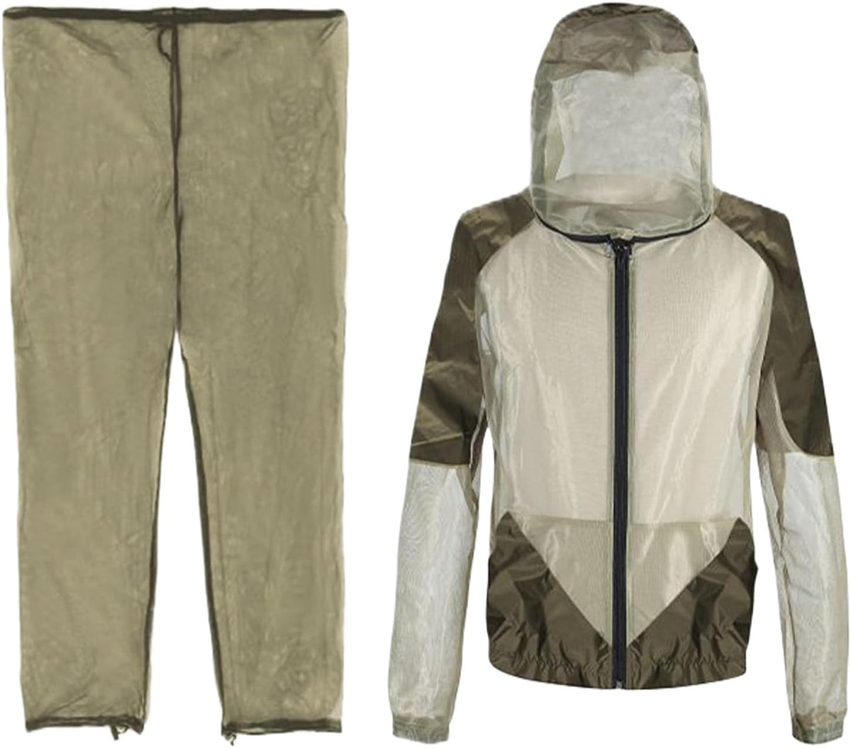 Ensemble anti-moustiques à capuche - protection d'extérieur légère