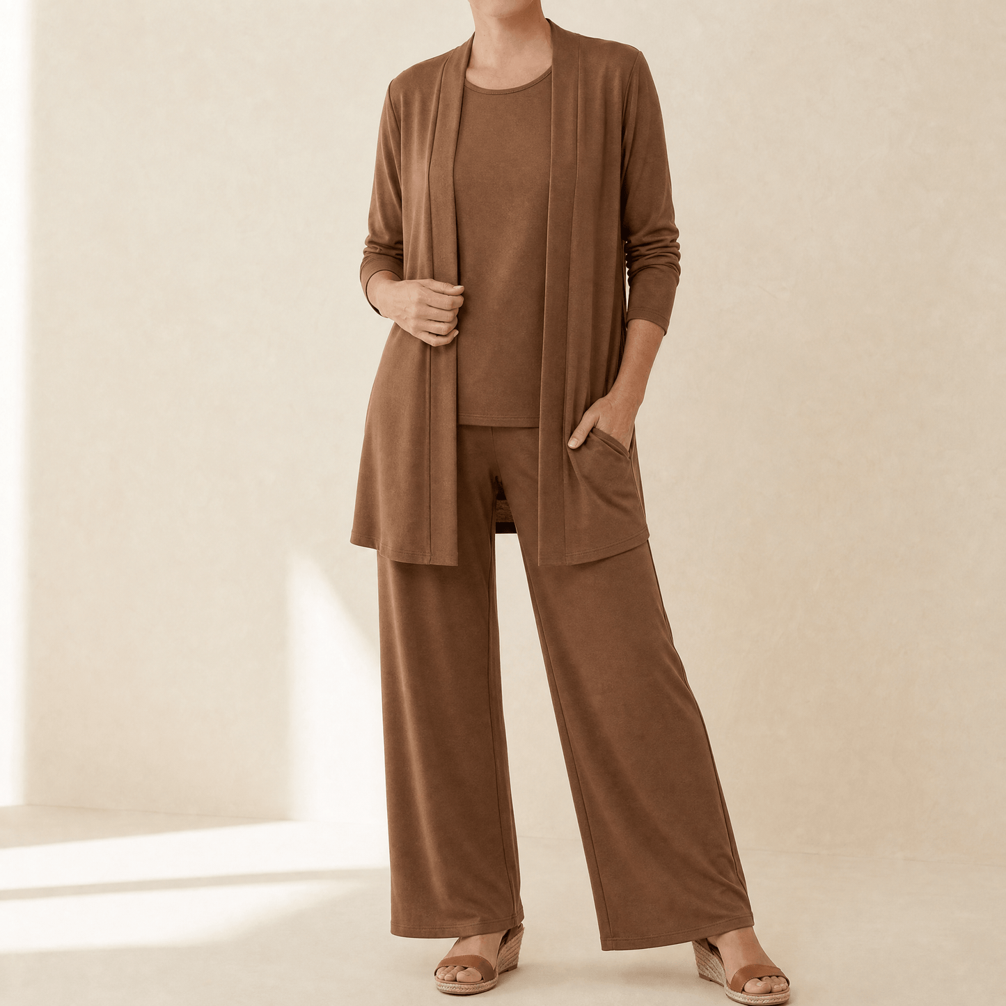 Ensemble assorti 3 pièces élégant