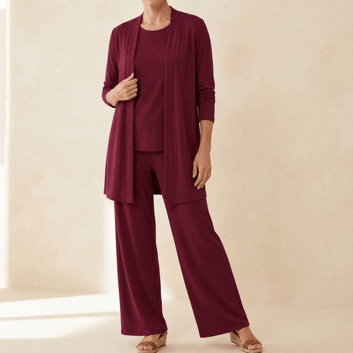 Ensemble assorti 3 pièces élégant
