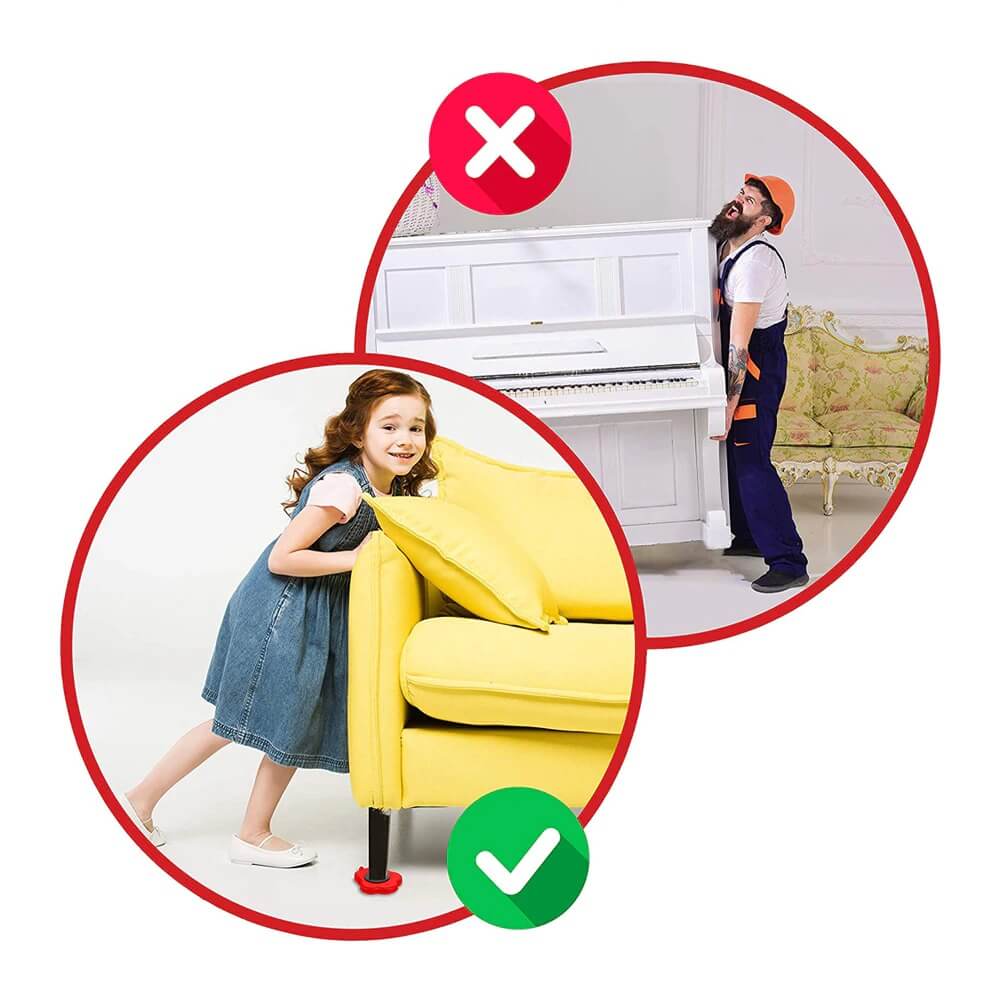 Ensemble d'outils pour déplacer facilement les meubles