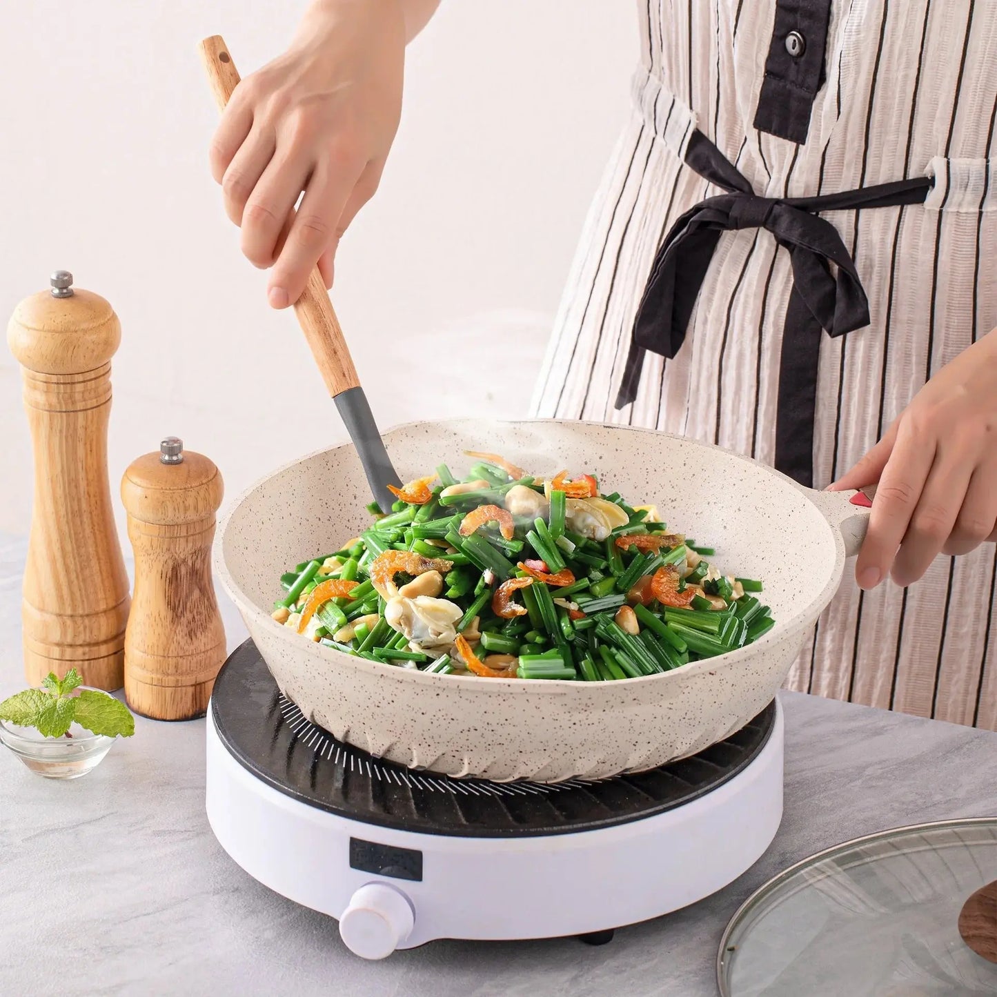 Ensemble de 12 ustensiles de cuisine en silicone pour la cuisine quotidienne