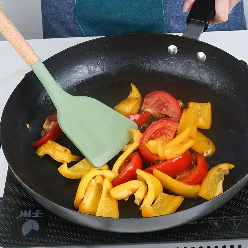 Ensemble de 12 ustensiles de cuisine en silicone pour la cuisine quotidienne