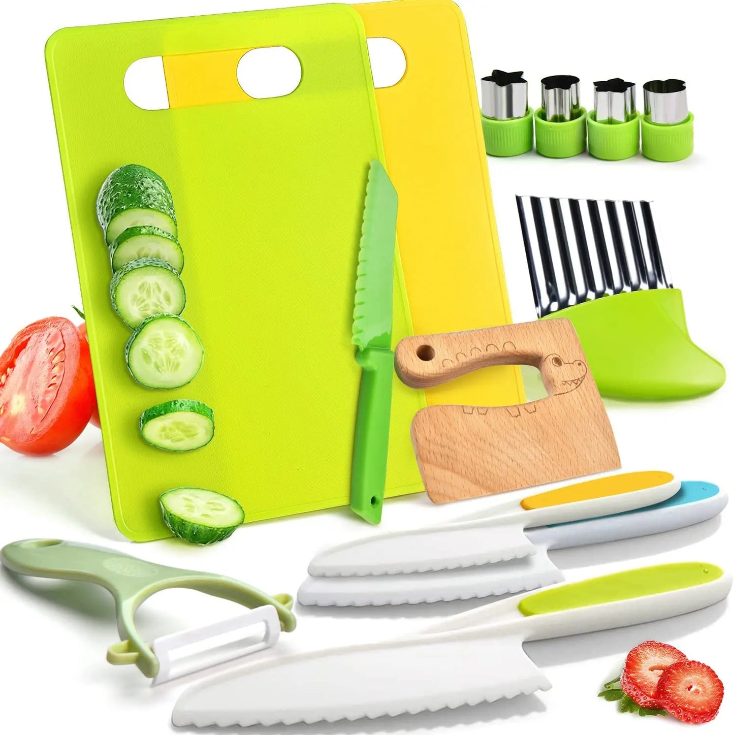 Ensemble de 13 outils de cuisine Montessori