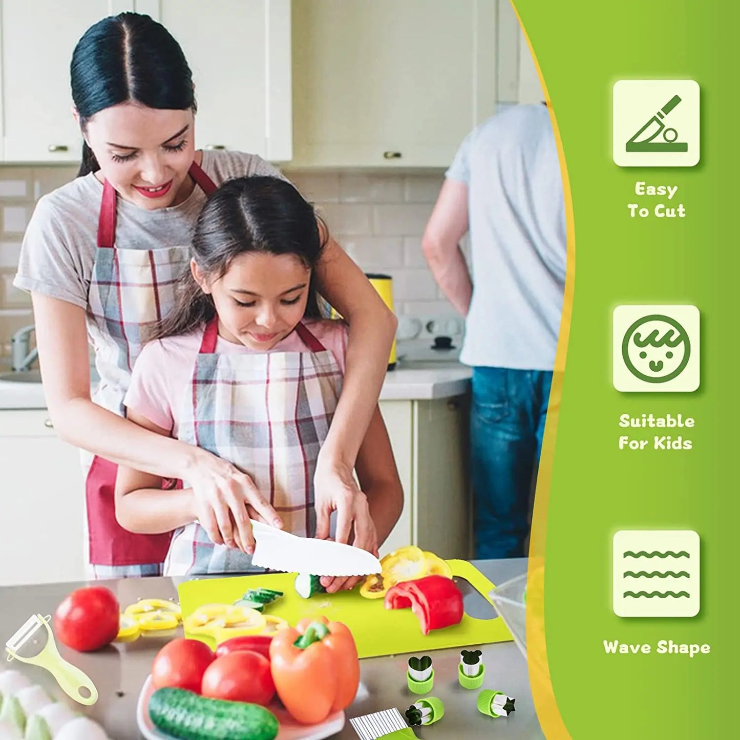 Ensemble de 13 outils de cuisine Montessori