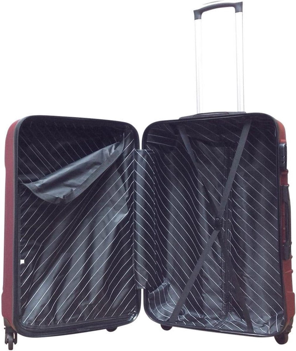 Ensemble de 2 valises de voyage rigides résistantes